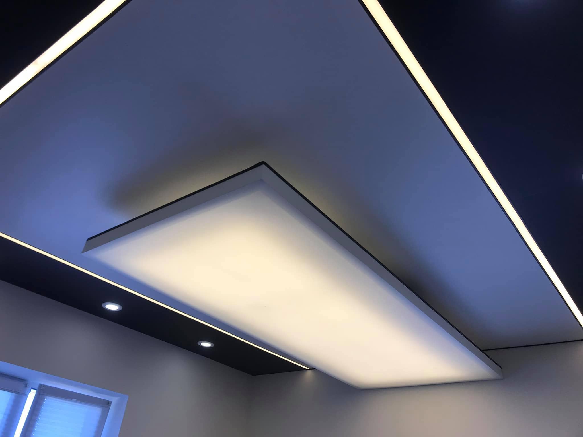 Sufit napinany wielopoziomowy